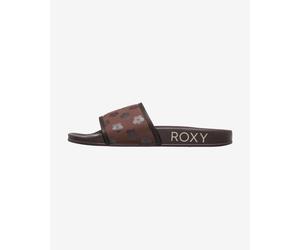 Tongs Roxy Slippy Print marron chocolat femme - 40