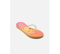 Tongs Roxy Viva Jelly jaune orange rose femme - 41