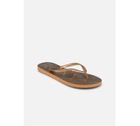 Tongs Roxy Viva Sparkle pour Femme 37 Or et bronze