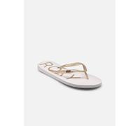 Roxy Sandales Viva Sparkle, pour femme, Blanc/champagne, 38 EU