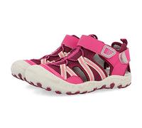 Tongs sport lilas avec détails orange pour fille DEINZE