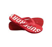 Tong Superdry Homme - Code essential flip flop - Rouge - Caoutchouc XL