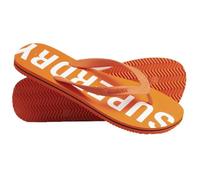 Tongs Superdry Homme Code Essential - Denver Orange - X-Large - Caoutchouc - Homme XL