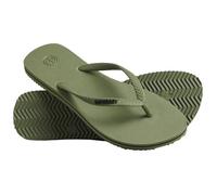 Tongs - Superdry - Vintage Classic - Femme - Olive khaki - Caoutchouc 36/37