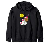 Tongs Tropical Vacation Coconut Drink Sweat à Capuche