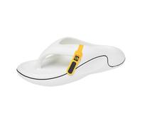 Tongs unisexes à plateforme - Sandales décontractées légères et confortables pour l'été et la plage, blanc, 41 1/3 EU