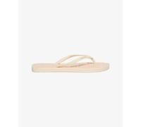 Tong Superdry Vintage Vegan Flip blanc crème rose femme - 40/41