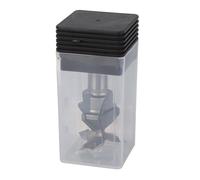 Tongue and Groove Router Bit 3 Flutes | 1 / 2 Inch Shank R18 for 10 - 20mm Wood | Cabinet Door Router Bit for Solid Wood / Hardwood / MDF | Compatible with CNC / Table Routers