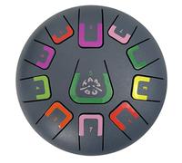 Tongue drum 11 notes gris anthracite