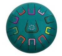 Tongue drum 11 notes turquoise