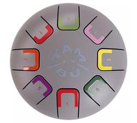 Tongue Drum 8 Notes Gris Clair