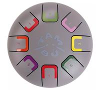 Tongue Drum 8 Notes Gris Clair