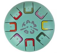 Tongue drum 8 notes turquoise