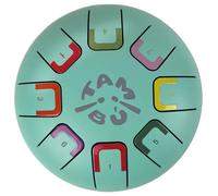 Tongue drum 8 notes turquoise