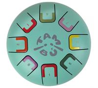 Tongue drum 8 notes turquoise