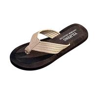 Tongue Homme Chausson Femmes Ete Intérieur Plage Chaussons Femme De Sandales Clogs Soutien Voûte Plantair Chaussures Pour Piscine Et Claquette Cuir Textile Respirant Sandale