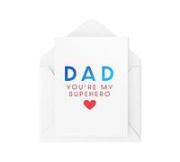 Tongue in Peach CBH1751 Carte pour papa - Cartes pour la fête des pères - Cartes pour papa - Carte d'anniversaire pour papa - Cartes mignonnes des enfants