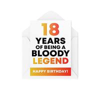 Tongue in Peach CBH198 Cartes d'anniversaire humoristiques pour lui, elle, grands-parents, maman, papa, frère, sœur