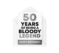 Tongue in Peach CBH202 Cartes d'anniversaire humoristiques pour lui, elle, grands-parents, maman, papa, frère, sœur