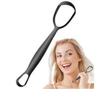 Tongue Scraper, Stainless Steel Tongue Scraper, Fan-Shaped Oral Care Tool, Improve Oral Hygiene, Daily Cleaning for Family, Adults, Breath, Hygiene Accessory