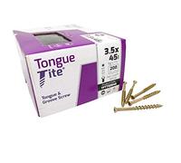 Tongue-Tite® Boîte de 200 vis à rainure et languette 3,5 x 45 mm