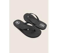 Tongues Volcom Rocker 2 Solid Black Homme Noir 2022 taille 39