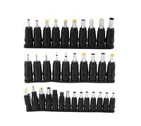 tonguk Kit de Prises d'entrée DC Universel pour Ordinateur Portable, 34PCS Jack Tips Kit de Prises d'adaptateur d'alimentation pour Chargeur Universel pour Ordinateur Portable