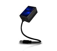 Tonguk Lumières intérieures à LED pour voiture, lumières de nuit étoilées pour toit de voiture, projecteur de lumière d'ambiance intérieure, lumières décoratives USB d'ambiance pour voiture (Bleu)
