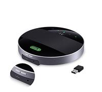 TONGVEO Haut-parleur de conférence et microphone USB/Bluetooth sans fil, prise de voix claire et puissante à 360°, temps de conversation 24 heures pour 10 à 20 personnes, salle de réunion, appel vidéo