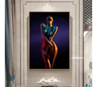 TONGYINLI Peintures sur toile de femmes sexy, affiches et impressions murales, portraits de filles classiques, images HD pour décoration de salon, 70 x 110 cm, sans cadre