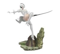 Tongyundacheng Anime Figure 2B, Yorha 2B Automata Figurine d'action No.2 Type B, Battel Ver, Ornement de collection en PVC, décoration de bureau, cadeaux, 24 cm