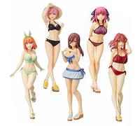 Tongyundacheng Anime The Quintessential Quintuplets Figure Nakano Miku Nino Figurine Dessin animé PVC Anime Filles modèle Jouet Collection Ornements