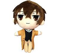 Tongyundacheng Bungo Stray Dogs Peluche Oreiller Poupée 20 cm, Dazai Osamu Ryunosuke Nakahara Chuuya Personnages Manga Anime Peluche mignonne Poupée décorative
