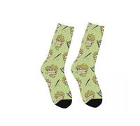 Tongyundacheng Chaussettes unisexes avec imprimé anime Ranpo Edogawa/Nakahara Chuuya Chaussettes mignonnes de dessin animé BSD Merch Anime Cosplay Chaussettes