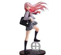 Tongyundacheng Figurine de dessin animé Zero Two Darling In The Franxx, figurine d'action 02 Zero Two Figurine uniforme Figurine de collection Décorations de collection 21 cm