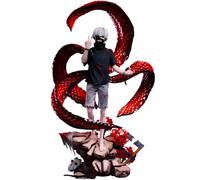 Tongyundacheng Figurine Tokyo Ghoul de 35 cm - Figurine d'action Kaneki Ken - Tête remplaçable - Modèle de décoration de bureau - Statue de collection - Ornements