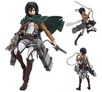 Tongyundacheng Figurines d'anime Levi/Eren Jaeger - Figurine d'action en PVC - 15 cm - Personnages de Dessin animé à Collectionner - Décoration de Bureau
