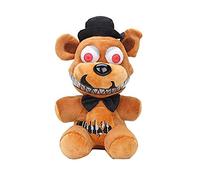 Tongyundacheng FNAF Poupée en Peluche Bonnie Foxy Chica Ours doré à Collectionner - Cadeaux pour Les Fans de FNAF (Nightmare Freddy)
