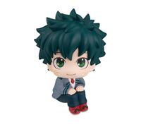 Tongyundacheng Izuku Midoriya Look Up Figure Anime MHA Figurine d'action 10 cm Personnages mignons Statue en PVC Modèle Ornement Bureau Décoration Anime Cadeau
