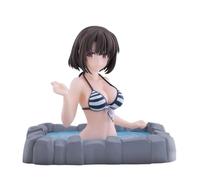 Tongyundacheng Katou Megumi Figure Anime Girl Action Figure PVC Collectible Statue Cartoon Modèle de Bureau Anime Décoration Manga Figurine Cadeaux