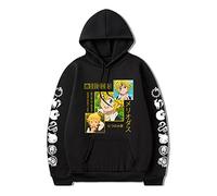 Tongyundacheng Les Sept Péchés Capitaux Sweat-shirt imprimé Anime Meliodas Cosplay pour Homme à Capuche Décontracté, Type 1, M