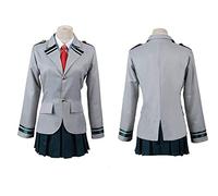 Tongyundacheng Midoriya Izuku/Todoroki Shouto Costume d'uniforme scolaire avec veste et cravate pour homme et femme, costume d'Halloween MHA