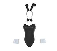 Tongyundacheng Rascal Does Not Dream of Bunny Girl Senpai Sakurajima Mai Cosplay Costume Femme Noir Body une pièce pour Halloween Party