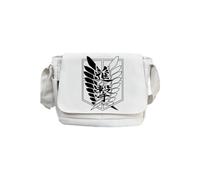 Tongyundacheng Sac fourre-tout Anime Eren Jaeger Levi/Erwin Smith Anime en toile, sacs à bandoulière de dessin animé, grande capacité, cadeaux de saison scolaire, 24 x 12 x 28 cm, Type 1, 24x12x28cm