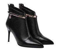 Tongyusm Femmes pointé orteil mi-talon cheville bottes talons Stiletto robe chaussures automne hiver bottes pour la date fête nuit de vacances