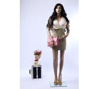 Tonhandisplay TonHan SF-24 Mannequin de vitrine féminin avec 2 perruques gratuites Gros seins Femme couleur chair