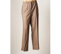 toni dress pantalons femme de couleur marron