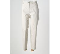 toni pantalons femme de couleur beige 50