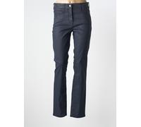toni pantalons femme de couleur bleu 38