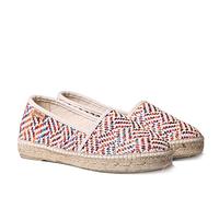 TONI PONS Alma-MS - Espadrille Plate pour Femme en Raphia Multie.